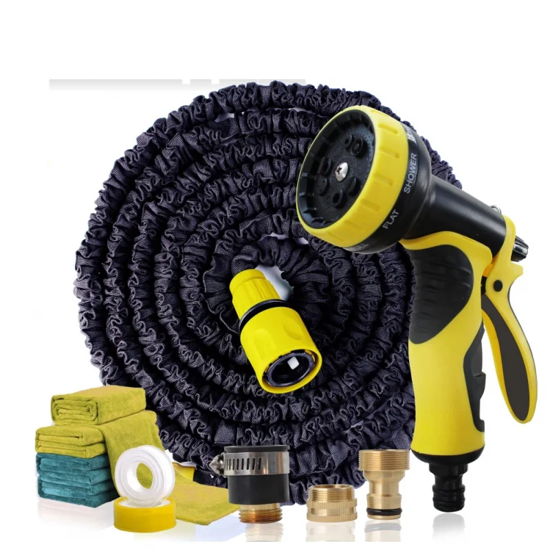 25 125 Ft Garden Water Hose For Car Expandable Magic Flexible Hose Pipe Plastic Hoses Garden Set To Watering With Spray Gun Garden Hoses Reels Aliexpress