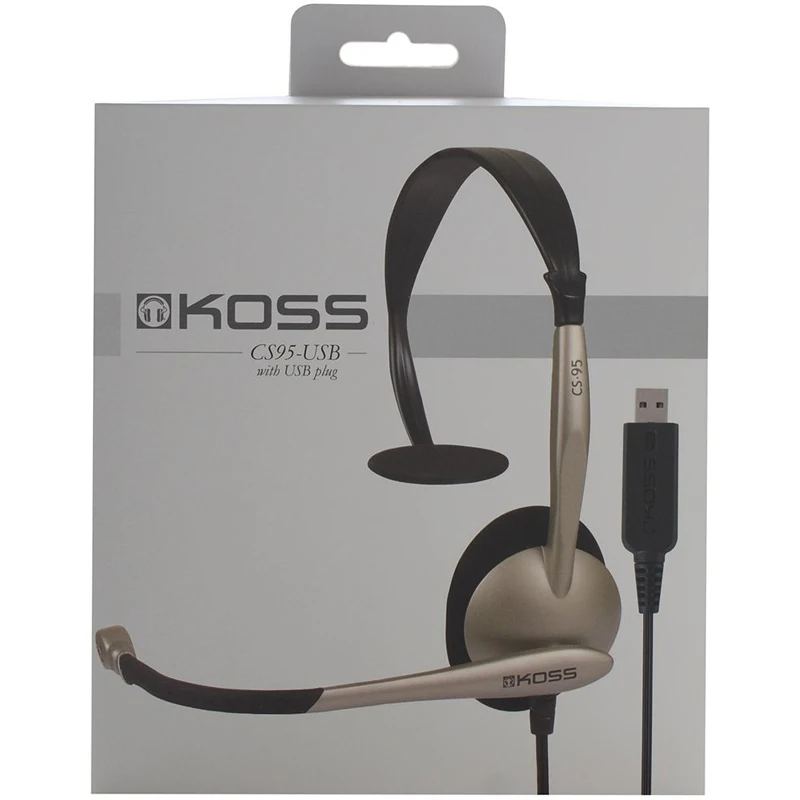 Headset Koss Cs-95-usb, untuk Komputer 
