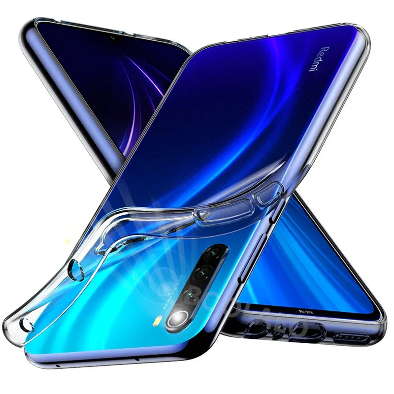 Чехол funda для телефона Xiaomi Redmi K20 K30 Pro NOTE 5 6 7 8 8t 7s 6a 5a Y3 S2 Y2 Plus 7A 8A Go прозрачный