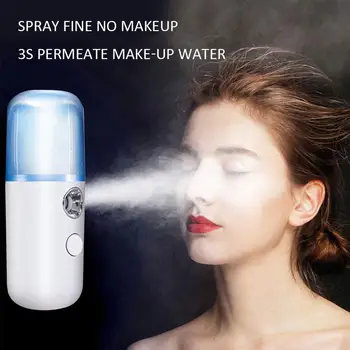 

Face Steamer Portable Nano Mister Face Sprayer Humidifier Mist Atomization Usb Sprayer Charging Moisturizing U9F3