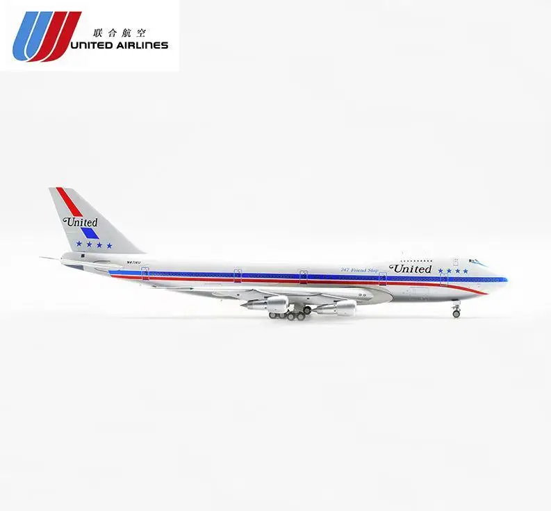 Inflight Юнайтед Боинг 747 N4716U 1/200 литье под давлением модель самолета