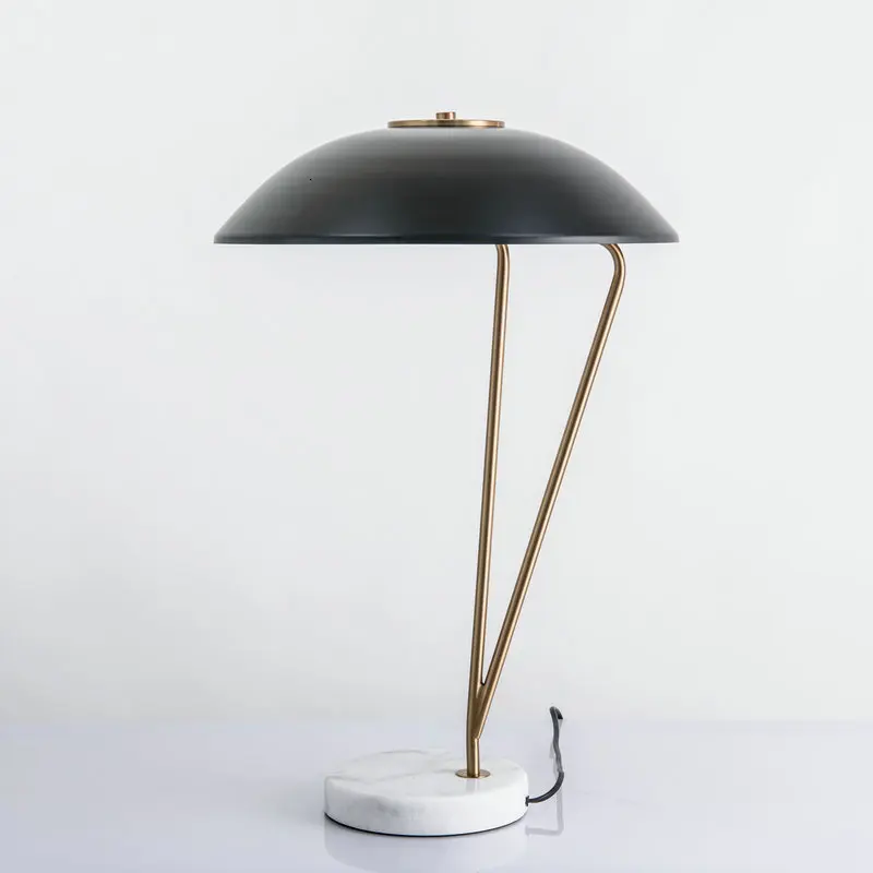 

Minimalist Style Marble Metal Led Table Light For Hotel Home Study decoracao para casa
