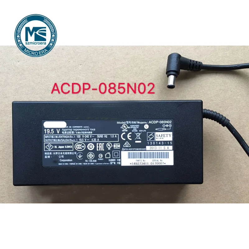 Оригинальный ТВ адаптер для Sony ACDP 085N02 19 5 V 4.35A|Запасные части| |