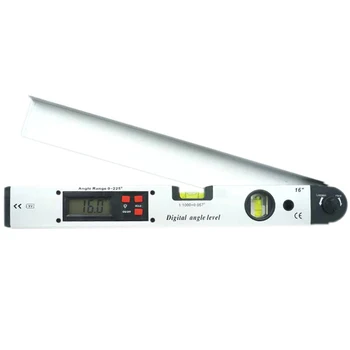 

400mm Digital Angle Ruler Aluminium Alloy LCD screen Electronic Measuring Tool