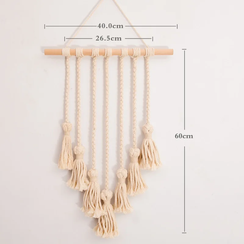 Настенный декор Boho шикарный богемный тканый домашний декор для квартиры, спальни, гостиной, галерея