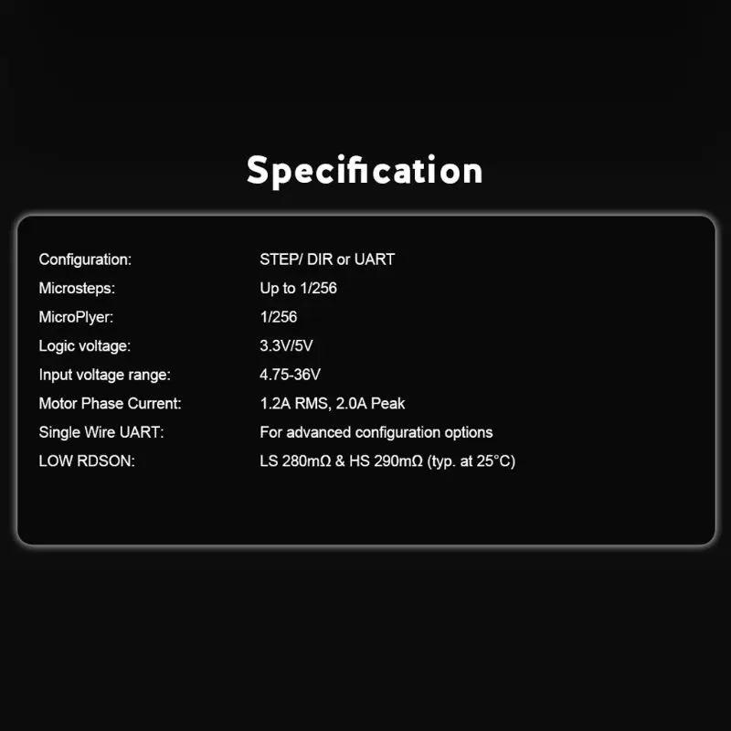 TMC2208 V3.0 шаговый двигатель StepStick драйвер UART 3d принтер части костюм SKR MKS GEN Ramps 1,4