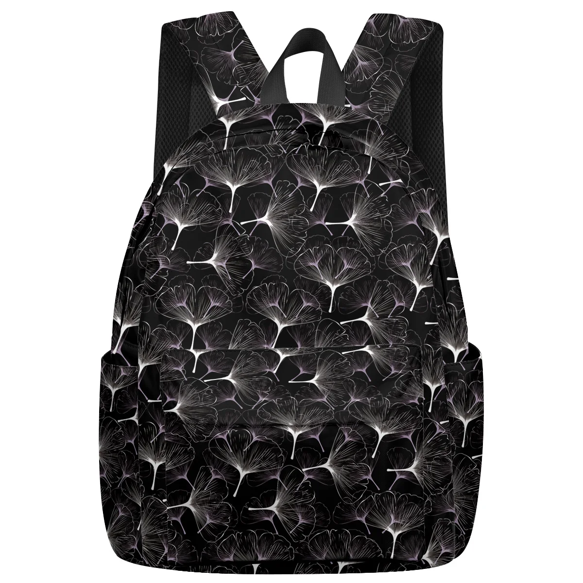 

Abstract Ginkgo Leaf Plant Internal Frame Backpacks College Backpacks Computer Backpack Laptop Backpacks Stain Resistant College