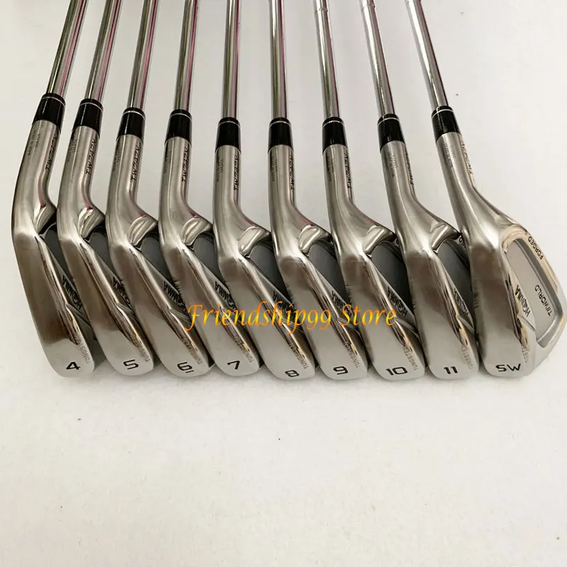 Новые клюшки для гольфа HONMA TW747v клюшки для гольфа 4-11.SW Утюги клюшки графитовый Вал R/S/SR flex и гольф головной убор