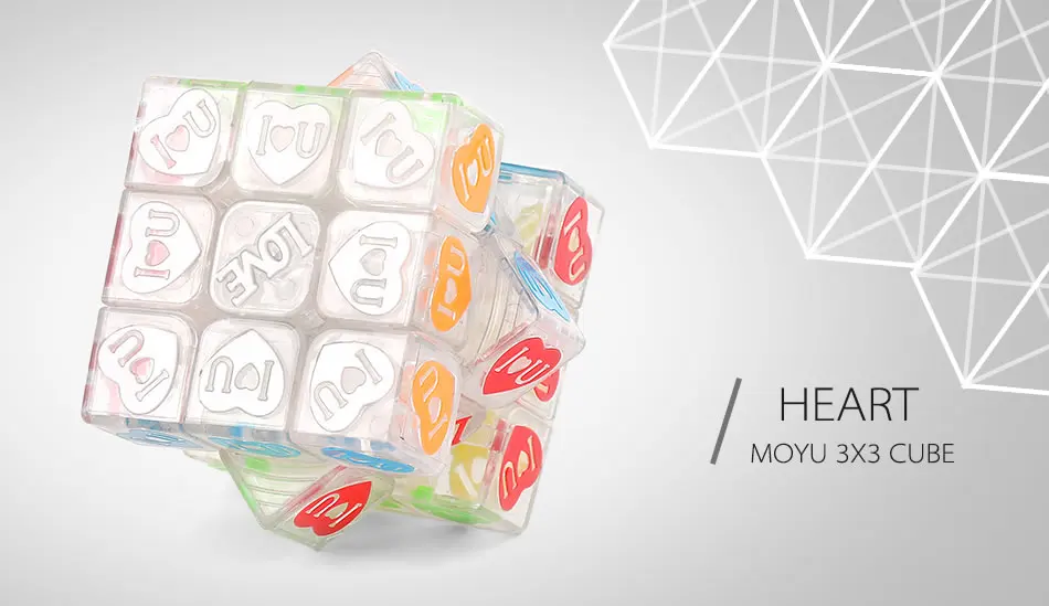 MoYu кристалл 3x3x3 магический куб класс 3x3 головоломка скорость головоломка антистресс Развивающие игрушки для детей