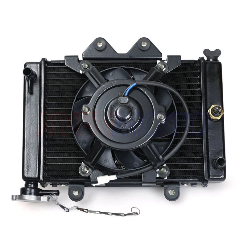 200cc-250CC-Water-cooling-engine-cooler-Radiator-cooling-12v-fan-for ...