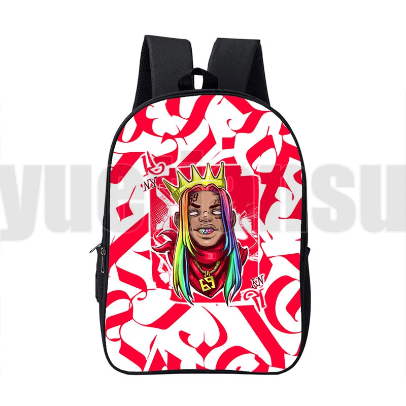 Inci Tekashi 69 Ransel Ritsleting Ganda 