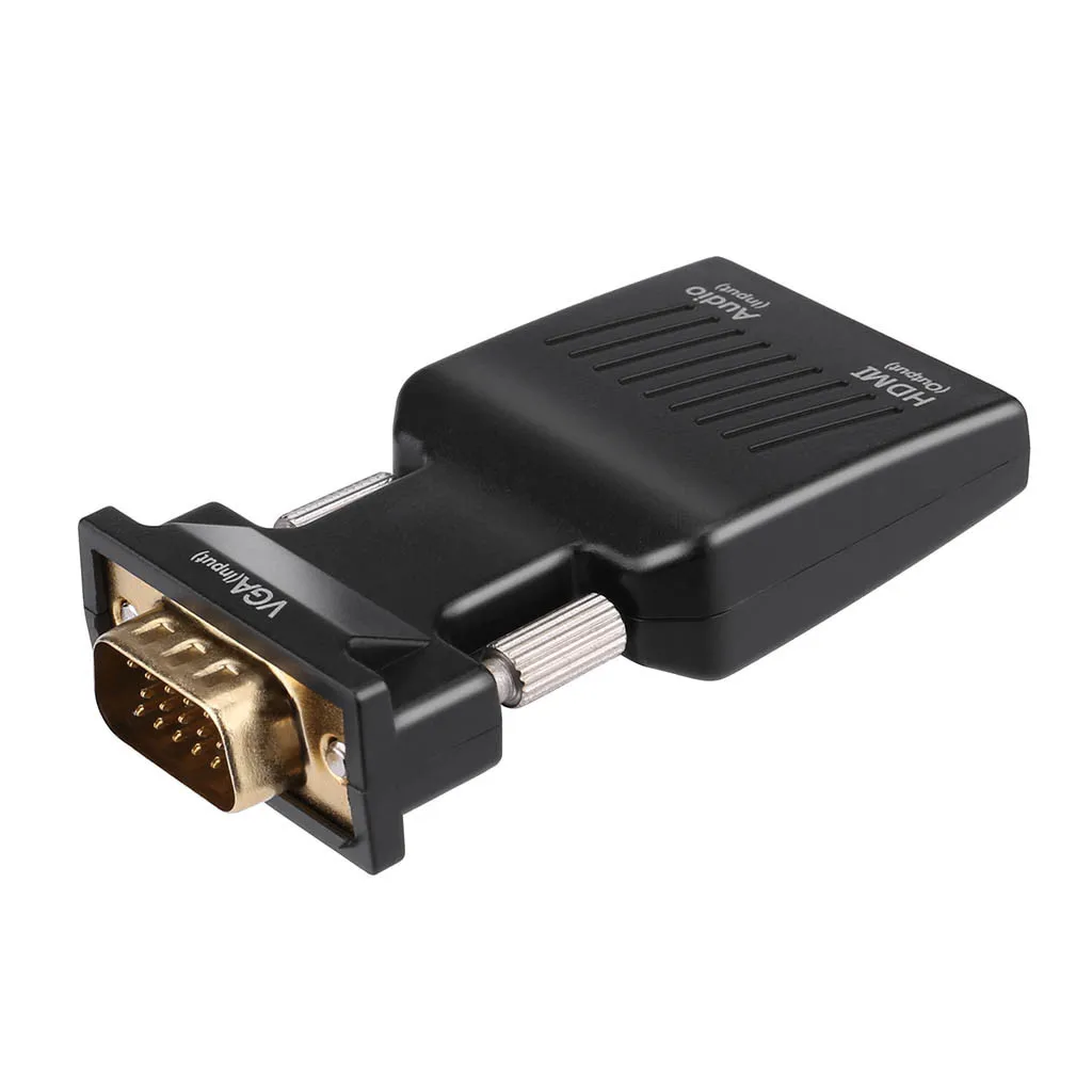 1x VGA в HDMI адаптер VGA в HDMI видео аудио конвертер с USB 3,5 мм аудио кабель для синхронизации аудио и видео выход