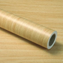 Maple Log Color Thickened PVC Self-adhesive Wallpaper Decoration Waterproof Table Wardrobe Wood Grain Sticker Furniture Renovati