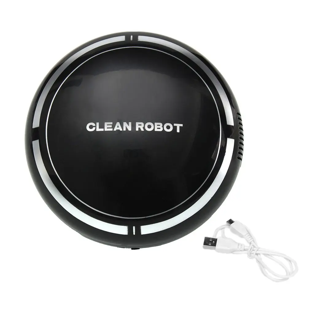 

USB Rechargeable Smart Clean Robot Automatic Vacuum Floor Cleaner Low Noise Dust Collector Sweeping Cleaner