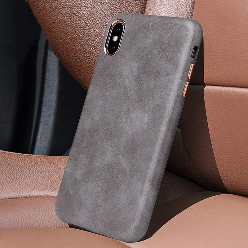 

Leather Case For Iphone 7 8 7plus 8plus Pu Leather Anti Fall Cover For Iphone X Xr Xs Max Luxury Case
