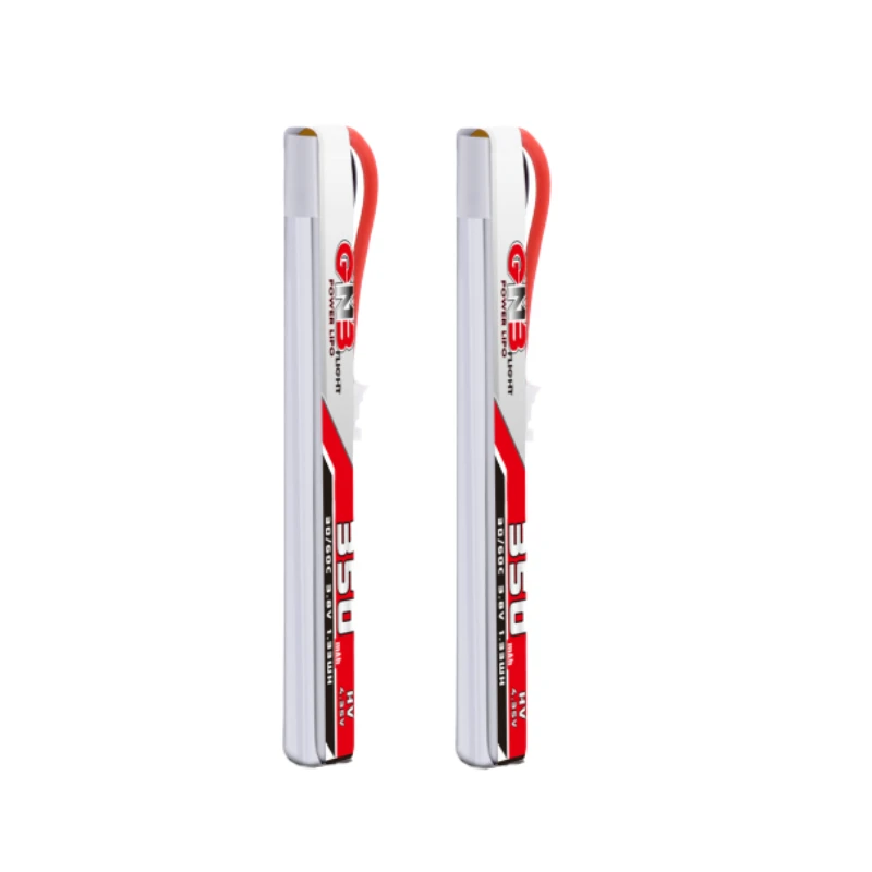 2 шт GAONENG 350MAH 1S 3,8 V 30C Lipo батарея с PH2.0 разъемом для Eachine US65 UK65 URUAV UR65 Mobula7 Радиоуправляемый Дрон Quaddcopter