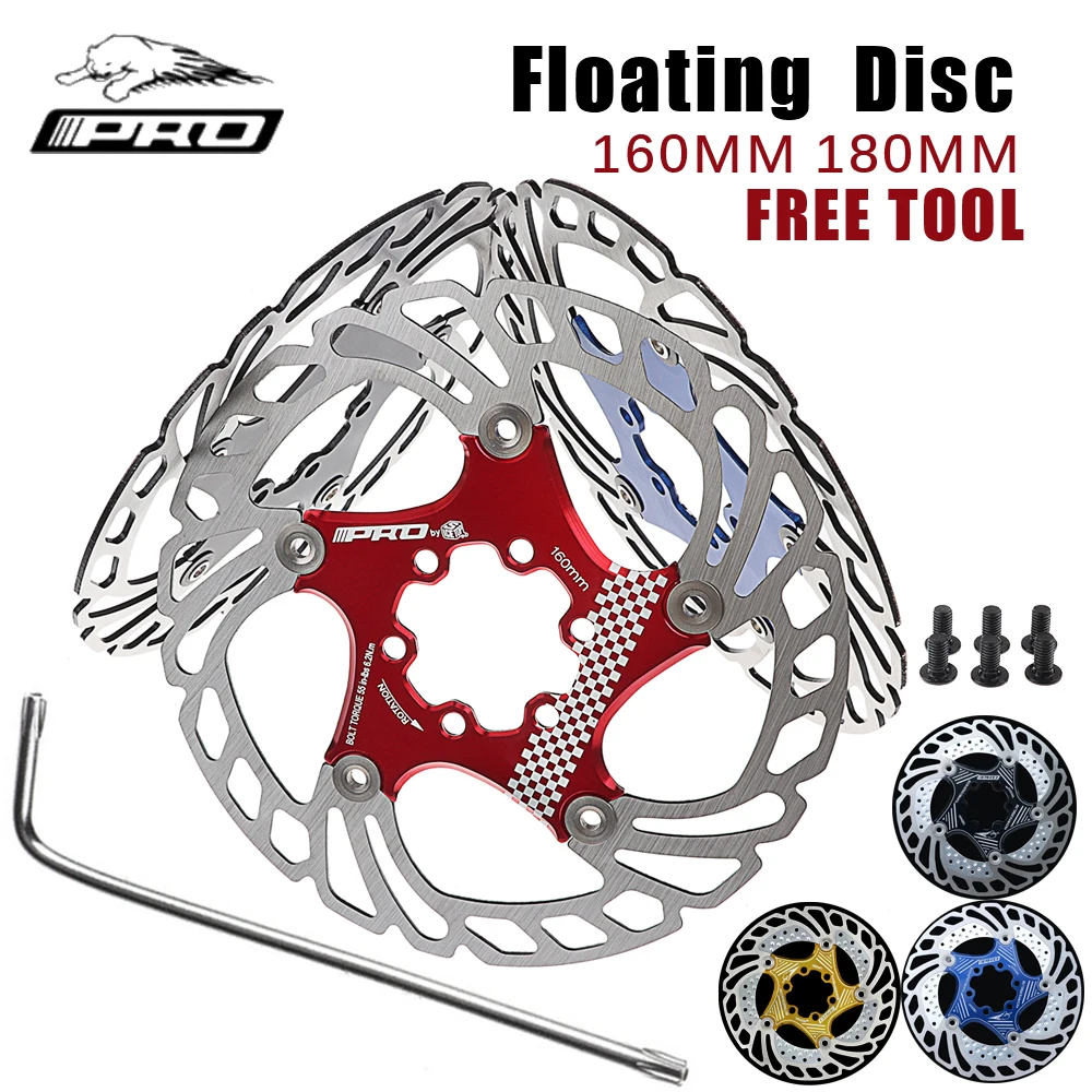 Cooma mtb disc 180mm 6 hole disc 180-180mm mtb 6 bolts disc