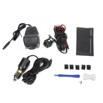 

Wifi 1080P HD Car Driving Recorder Dual Lens Dashboard Camera 170 Degree Wide Angel Dash Cam Car Accessories