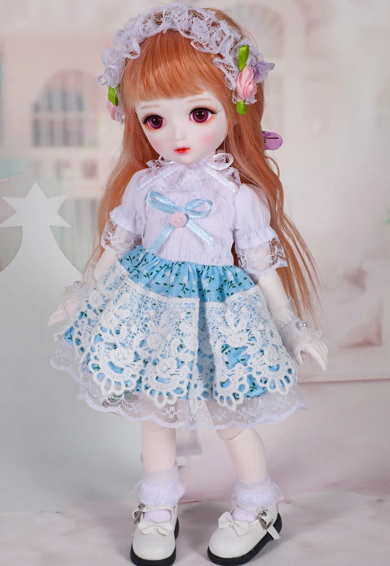1/6 масштаб BJD Кукла Милый ребенок девочка BJD/SD смола фигурка кукла модель игрушка подарок. Полный комплект с одеждой, обувью, париком A0162Muriel YOSD