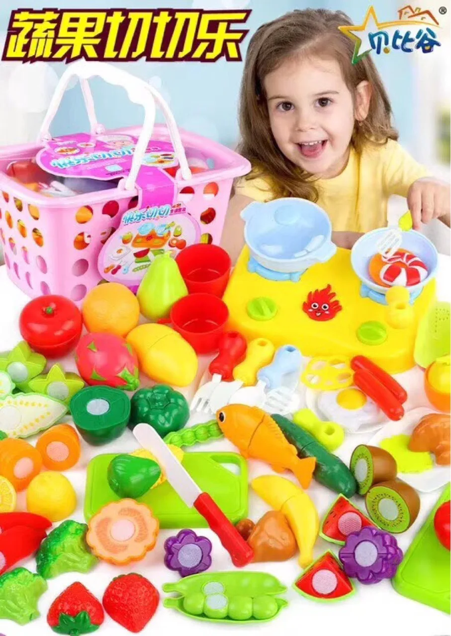 Игровой домик, игрушки с фруктами, фруктовые игрушки, Детский набор кухонных игрушек