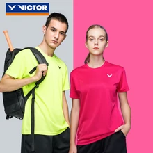 Рубашки для бадминтона, дышащая быстросохнущая футболка для мужчин, тренировочный костюм для бега, спортивная одежда 90022