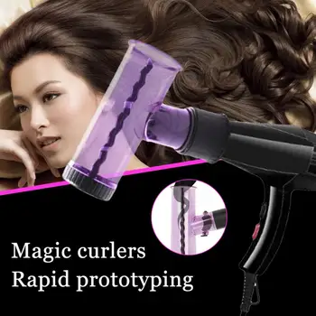 

Lightweight Hair Curls Diffuser Portable Hair Curls Diffuser Safe Automatic Hair Air Curler 2 Curl Sticks Durable Suitable Salon