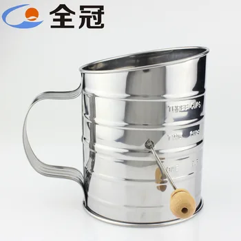 

1Pcs/Set Flour Sieve Bevel Single-layer Network Hand Type Baking Tools Set DIY Stainless Steel Cake Household Cookie Plasticine