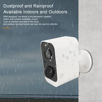 

1080P Unplugged Rechargeable Camera WiFi Wireless Plug-in Home Outdoor Remote Connection Mobile Phone HD Night Vision Monitoring