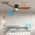 SOVE Modern Led Ceiling Fans With Lights Ceiling Light Fan Lamp Ceiling Fan With Remote Control Decorative BedroomHome 220v #2