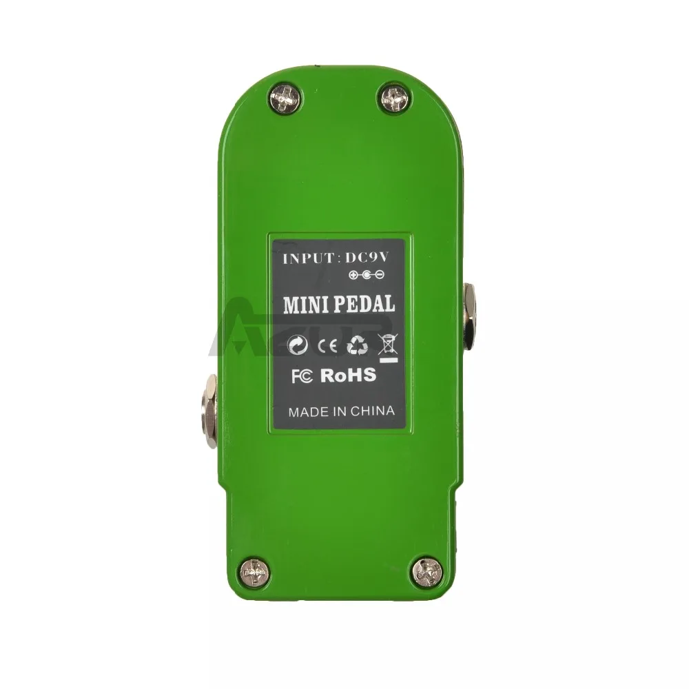AZOR AP-315 овердрайв мини-гитарный эффект педали хорошее качество гитарные аксессуары 9 В гитарная педаль мини размер использование для гитары
