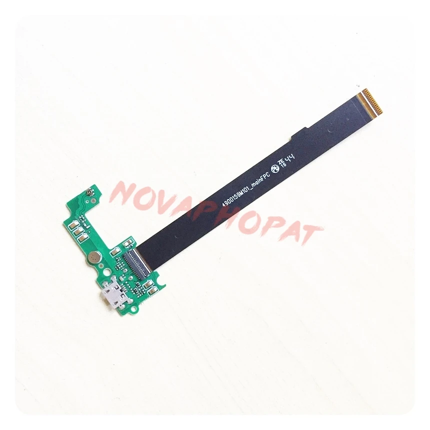 Novaphopat зарядное устройство Порт для huawei honor 4c pro 4cpro TIT-L01 порт для зарядной USB док-станции Плата основной подключения гибкий кабель для материнской платы