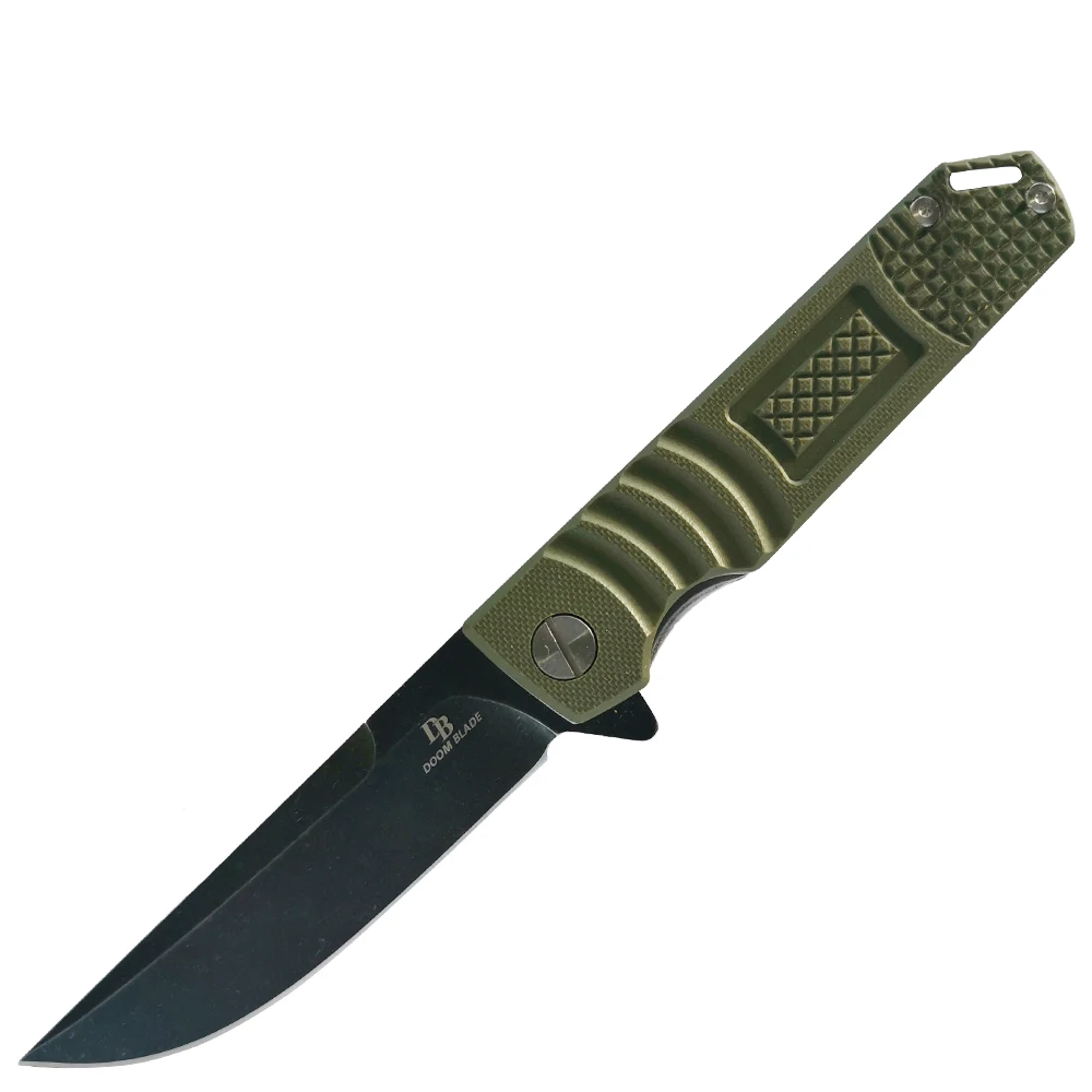 Складной нож из острых материалов D2 походный спасательный для резки мяса в