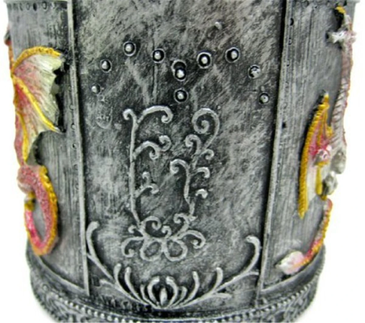 Нержавеющая сталь средневековый Дракон королевские кружки пиво Штайн Tankard кофе чайная кружка Хэллоуин Бар креативные посуда для напитков подарок 350 мл