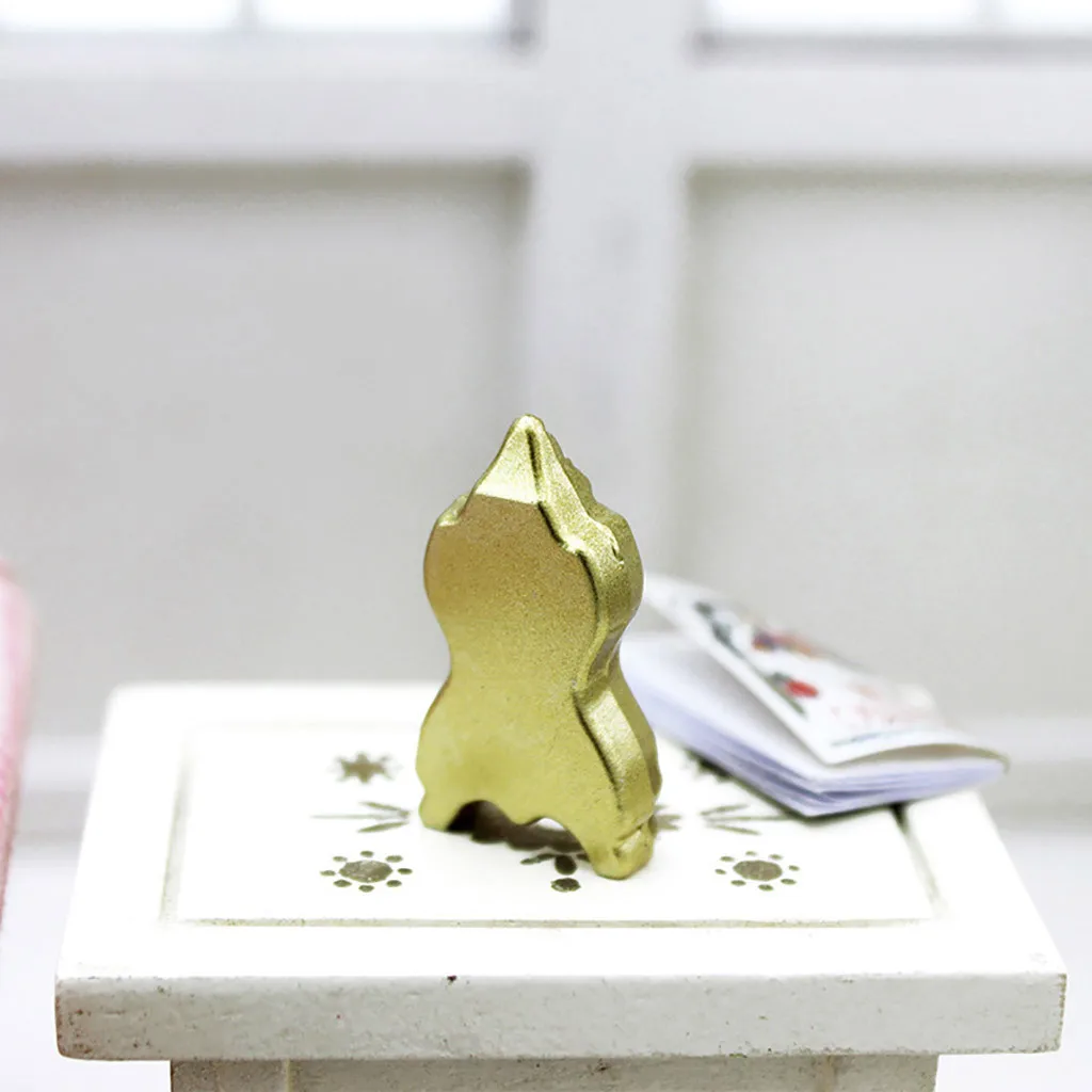 Имитация украшения Кукольный дом миниатюрная сцена сплав часы ролевые игры игрушка кукольный дом аксессуары подарок на день рождения домашняя модель