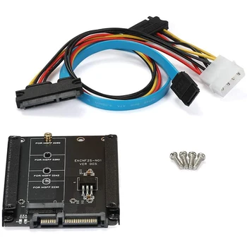 

M.2 NGFF to SATA3 Adapter Card, for M.2 Key B-M SSD Solid State Drive to 6G Interface Conversion Card Adapter