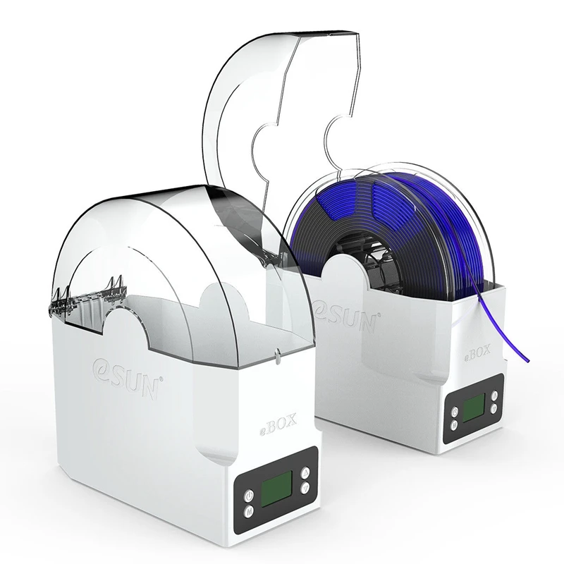 ESUN eBOX 3D печатная коробка накаливания, дегидратная нить, сохраняет нить сухой и измеряет вес нити, коробка для хранения нити ЕС P