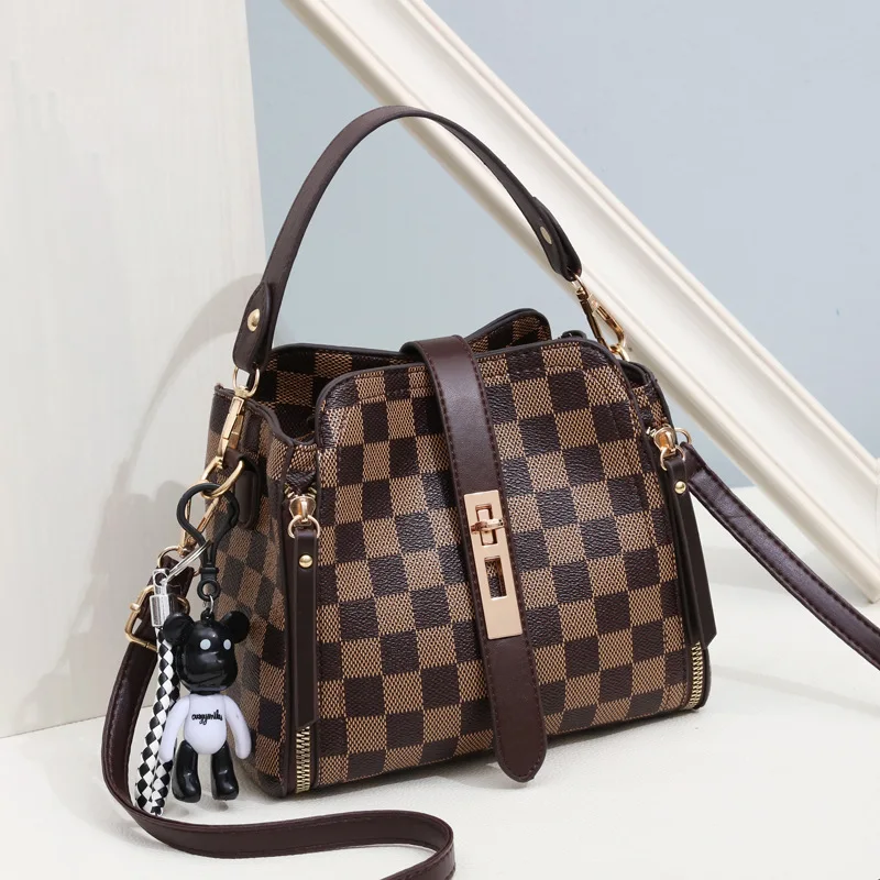 

WOMEN'S Bag Bag 2019 New Style Korean-style Hand Shoulder Oblique Small Lock WOMEN'S Bag Bag Fashion