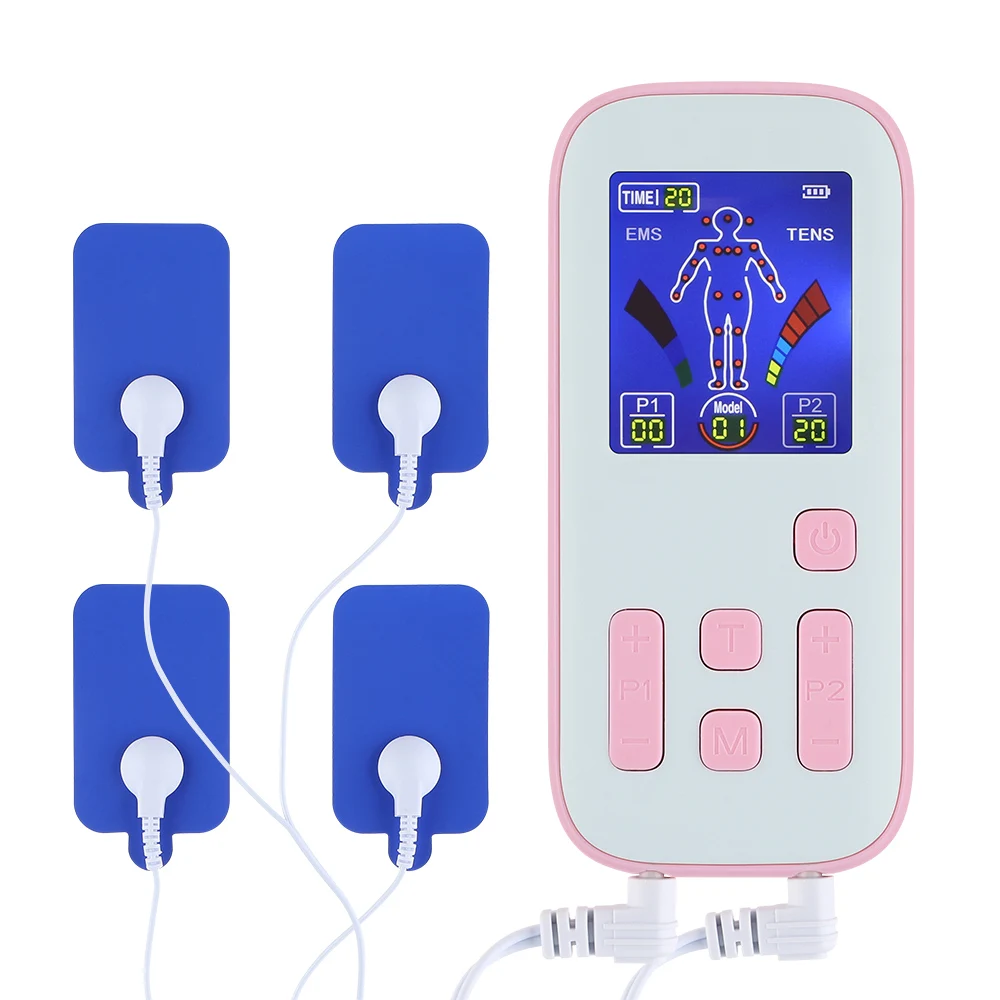 35 Modes TENS Massage EMS Electrical Muscle Stimulator Electrode Pads