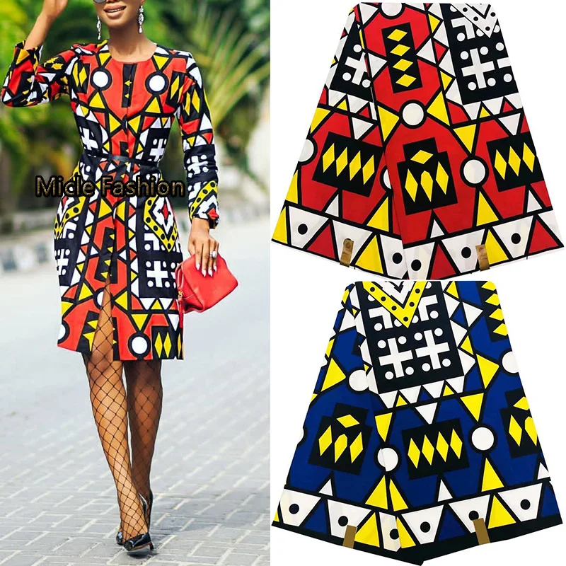 Настоящий воск гарантировано натуральный воск высокого качества pagne горячий воск 6 ярдов африканская Анкара швейная ткань