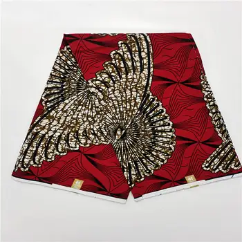 

Ankara African Prints Batik Real Wax Fabric Africa Sewing Wedding Dress Crafts Material 100% Polyester High Quality ! HS11506