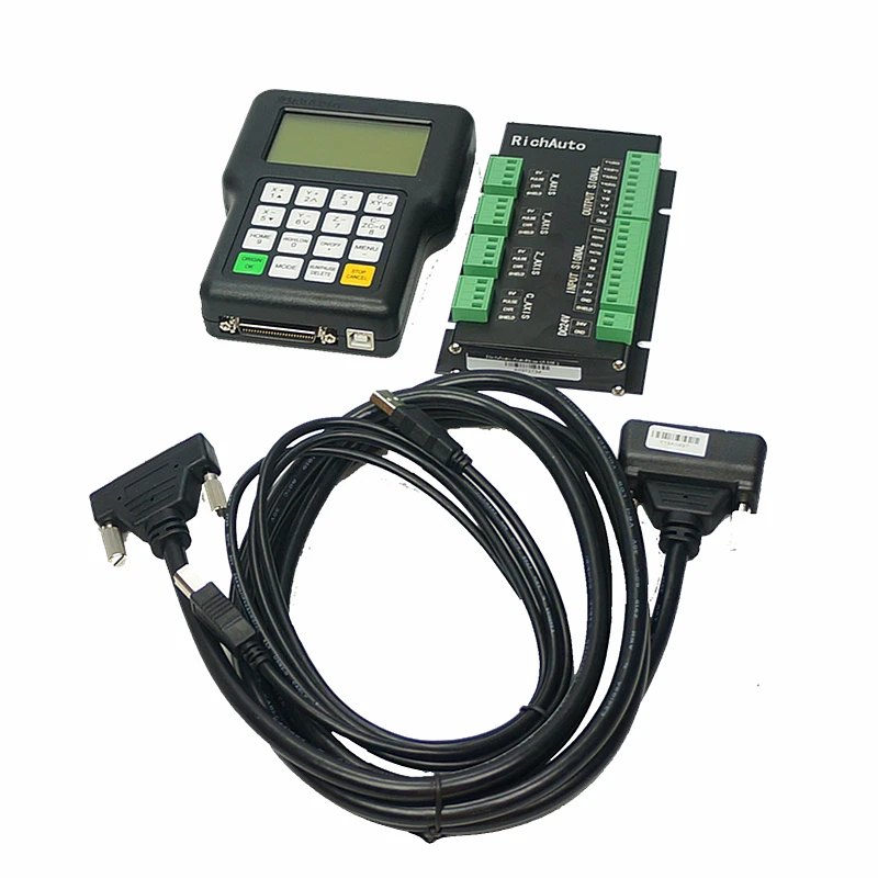 Richuto DSP A18 4 осевой контроллер английская версия используется для ЧПУ-маршрутизатора машины