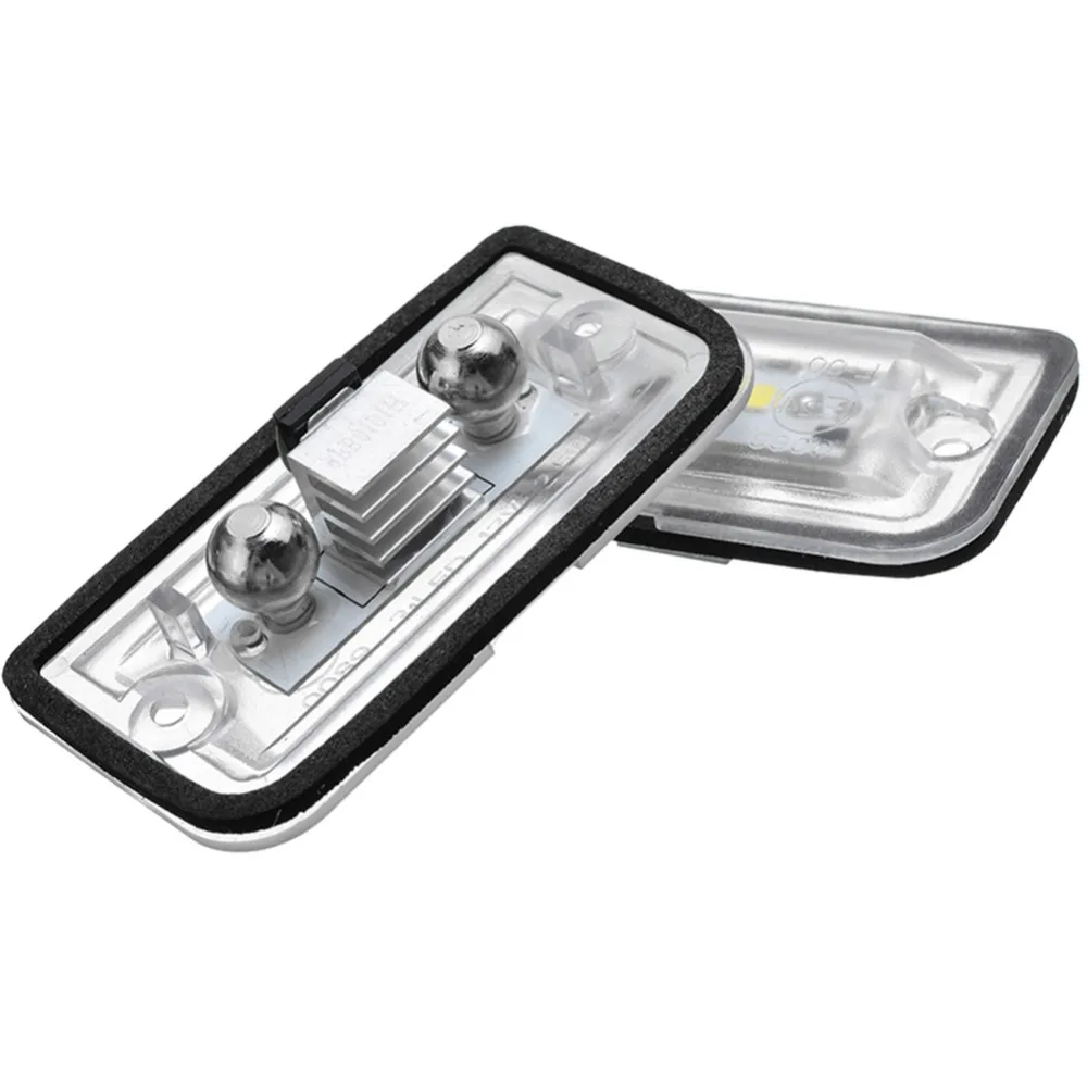 2x 18-SMD светодиодный Подсветка регистрационного номера для Mercedes Benz C класса W203 седан SL-Class R230 CLK класс W209 C209 A209 авто-Стайлинг