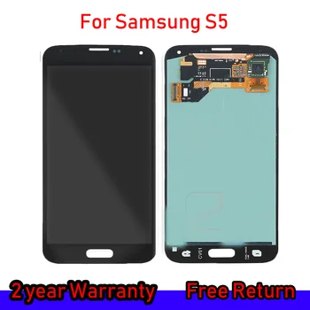 

Original Super AMOLED GALAXY S5 LCD For SAMSUNG GALAXY S5 G900F LCD Screen Display Touch Digitizer Assembly Replacement