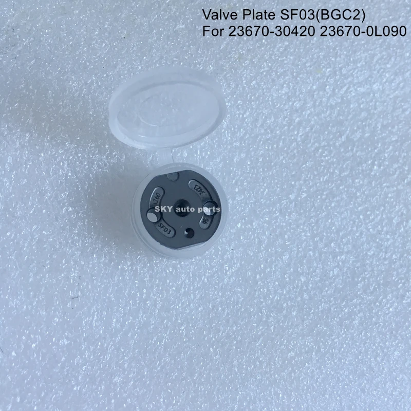 Common Rail D-ENSO инжектор потока отверстия клапан пластины SF03(BGC2) для 23670-30420 23670-0L090 23670-39429