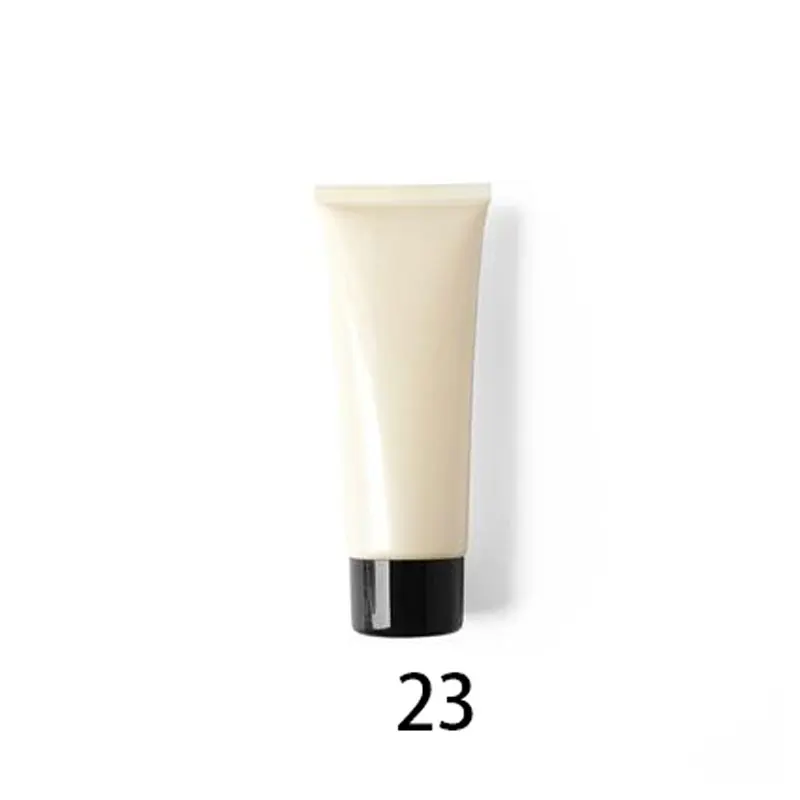 Gorgeous Beige Cosmetic Storage Bottle Portable Empty Makeup Tools Packaging Container Acrylic Cap Soft Tubes 100ml 50pcs/lot - Цвет: 23