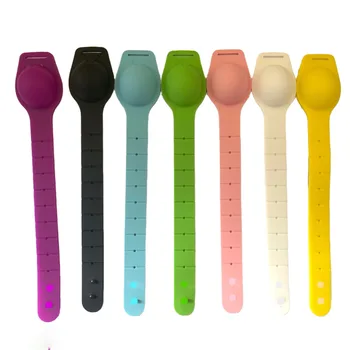 

10ML Durable Hand Sanitizer Bracelet Dispensing Portable Wristband Hand Dispenser Waterproof Hydroalcoholic Gel Dispenser
