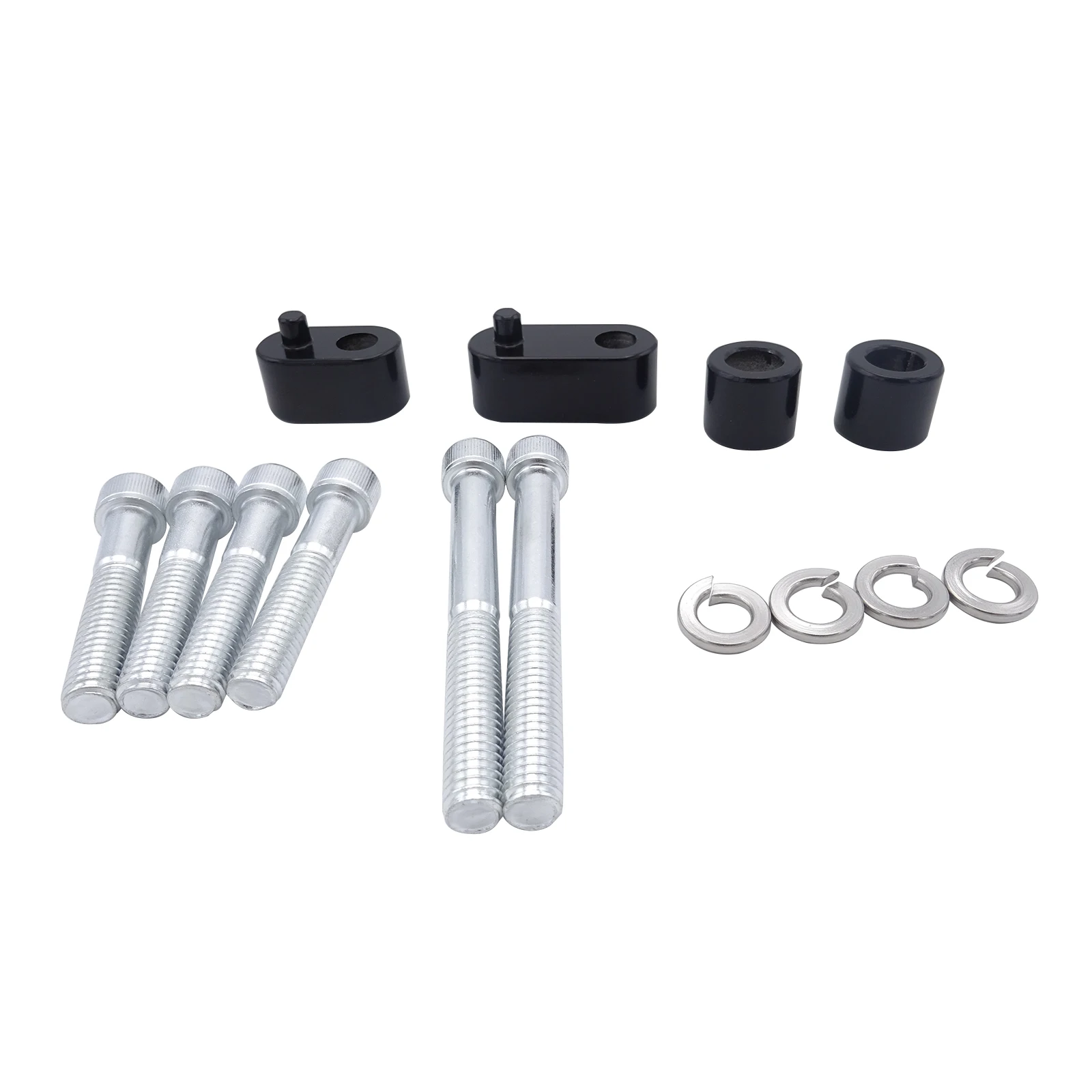3/4 дюймов Footpeg Расширение Комплект с болтами для Harley 2009-19 FLHT, FLHR, FLTR, FLHX и 2009-13 FL Trikes