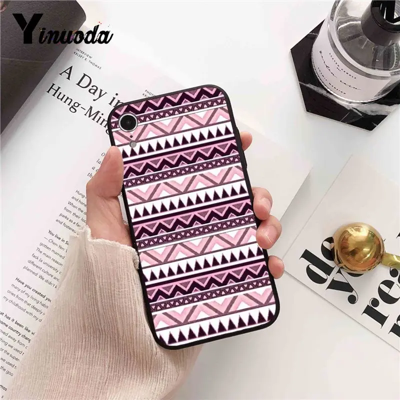 Pastel Tribal Aztec Triangle On Nebula