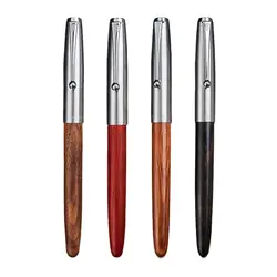 Классическая деревянная авторучка 0,38 мм дополнительный тонкий наконечник ручки для каллиграфии 51A Канцтовары офисный школьный расходные