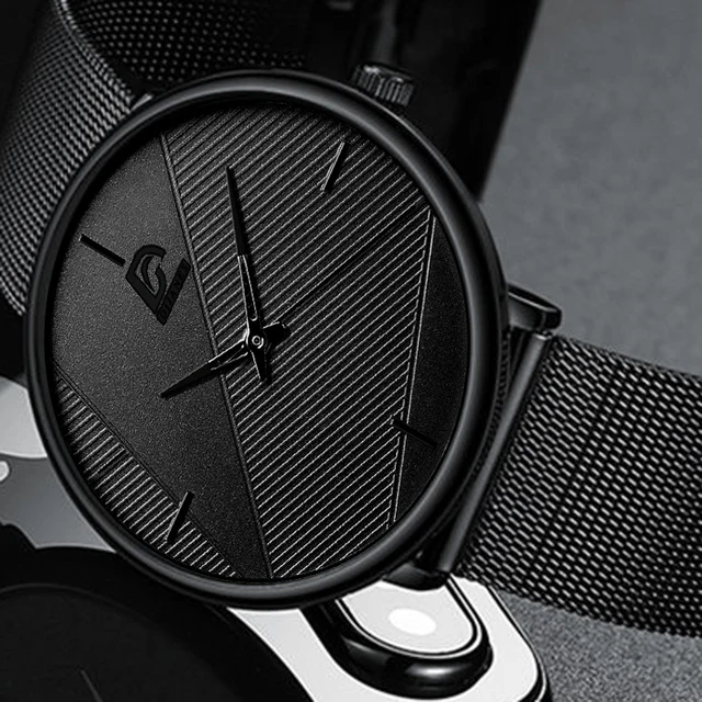reloj hombre Watches Mens 2022 Minimalist Men's Fashion Ultra-thin Watch Simple Men Business Quartz Wristwatch relogio masculino 2